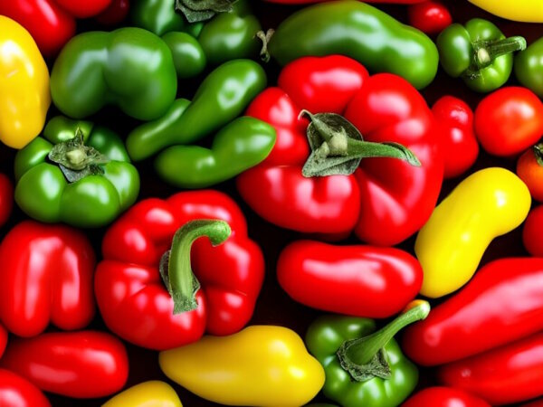 Paprika versch. Farben 200 Gramm