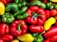 Paprika versch. Farben 200 Gramm